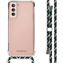 imoshion Backcover met koord Samsung Galaxy S21 - Green Multi Color