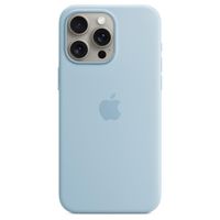 Apple Silicone Backcover MagSafe Apple iPhone 15 Pro Max - Light Blue