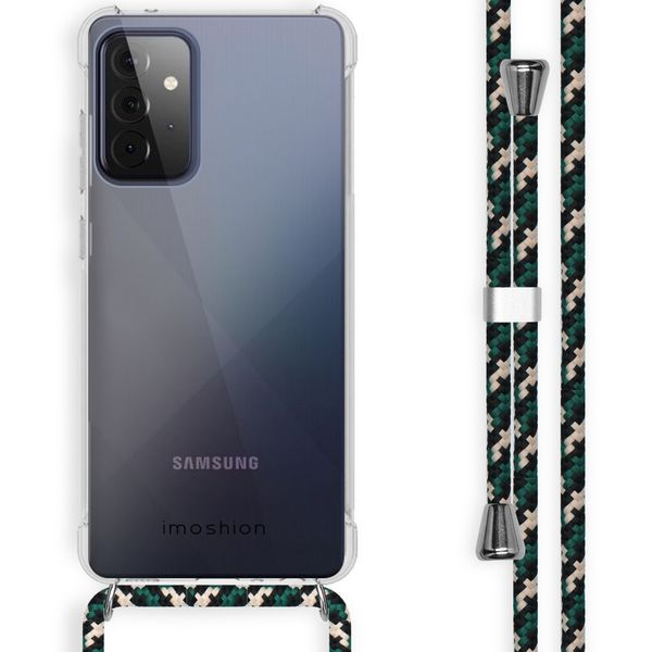 imoshion Backcover met koord Samsung Galaxy A72 - Groen