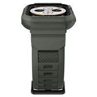 Spigen Rugged Armor™ Pro Case Apple Watch 44 mm / 45 mm - Groen