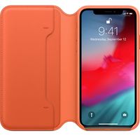 Apple Leather Folio Bookcase Apple iPhone X / Xs - Sunset