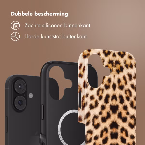 Selencia Vivid Backcover met MagSafe Apple iPhone 17 - Wild Leo