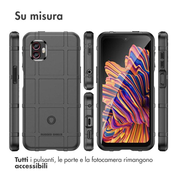 imoshion Rugged Shield Backcover Samsung Galaxy Xcover 6 Pro - Zwart