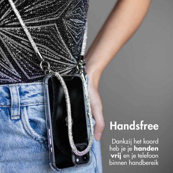 imoshion Glitter Telefoonkoorden Set  - Zilver