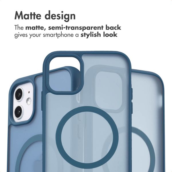 imoshion Colour Guard Back Cover with MagSafe Apple iPhone 11 - Dark Blue
