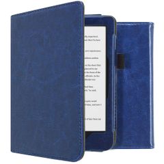 imoshion Vegan Leather Bookcase Kobo Clara HD - Donkerblauw