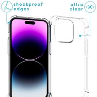 imoshion Backcover met koord Apple iPhone 14 Pro - Zwart