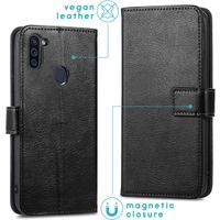 imoshion Luxe Bookcase Samsung Galaxy A11 / M11 - Zwart