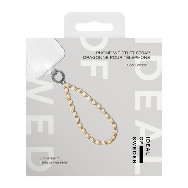 iDeal of Sweden Wristlet Strap - Soft Lemon
