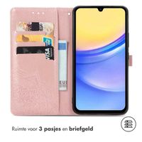 imoshion Mandala Bookcase Samsung Galaxy A15 (5G/4G) - Rosé Goud