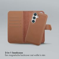 Selencia Olyn Uitneembare Bookcase met MagSafe Samsung Galaxy S24 / S25 - Bruin