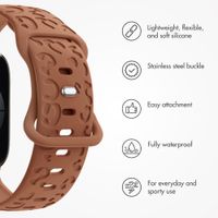 imoshion Silicone Band Leopard Print Apple Watch | 38/40/41/42 mm - Brown