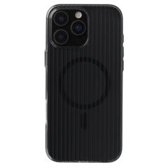 Accezz Lite Backcover met MagSafe | Fluted | Apple iPhone 16 Pro - Zwart
