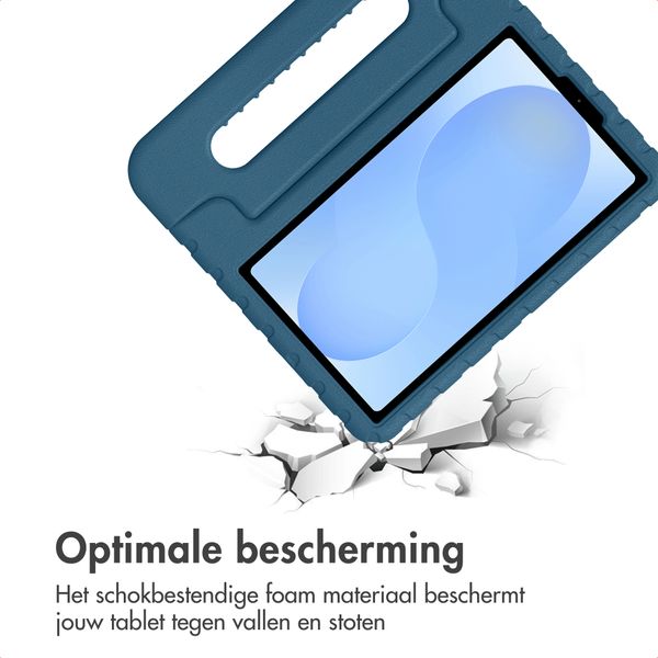 imoshion Kidsproof Backcover met handvat Samsung Galaxy Tab A11 / A9 8.7 inch - Donkerblauw