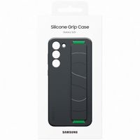 Samsung Originele Silicone Grip Backcover Samsung Galaxy S23 Plus - Zwart