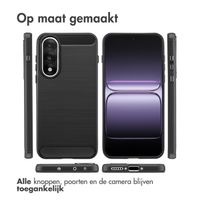 imoshion Brushed Backcover OnePlus Nord 5 - Zwart