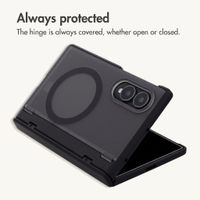 imoshion Frosted Back Cover with MagSafe and Stand Samsung Galaxy Z Fold 8 - Black