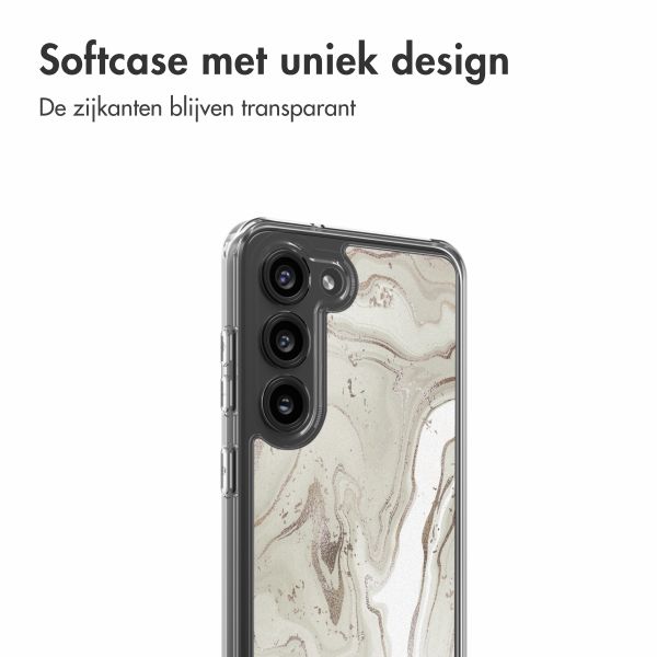 imoshion Design hoesje Samsung Galaxy S23 - Sandy Marble