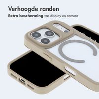 imoshion Transparante Bookcase met MagSafe Apple iPhone 18 Pro Max / 17 Pro Max - Beige