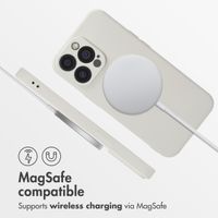 imoshion Colour Back Cover with MagSafe Apple iPhone 13 Pro - Beige