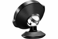Baseus Leather Magnetic Car Mount - Telefoonhouder auto - Dashboard - Magnetisch - Zwart