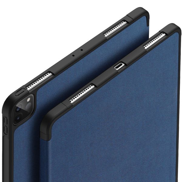 Dux Ducis Domo Bookcase iPad Pro 11 (2022) / Pro 11 (2021) / Pro 11 (2020) - Donkerblauw