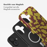 Selencia Vivid Backcover met MagSafe Apple iPhone 17 - Moo'd Olive Dust