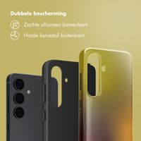 Selencia Vivid Backcover Samsung Galaxy S24 - Gradient Olive Dust