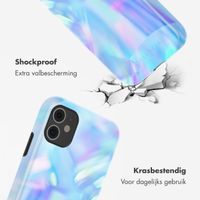 Selencia Vivid Tough Backcover iPhone 11 - Holographic Blue Dream