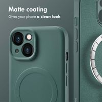 imoshion Colour Back Cover with MagSafe Apple iPhone 15 - Dark Green