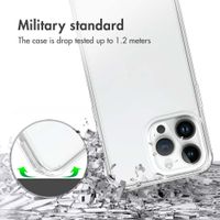 Accezz Xtreme Impact Back Cover Apple iPhone 15 Pro Max - Transparent