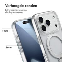 Accezz Ring Stand Backcover met MagSafe Apple iPhone 17 Pro - Transparant