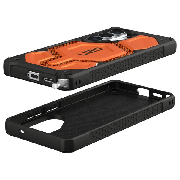 UAG Monarch Pro Backcover Samsung Galaxy S26 Ultra - Kevlar Burnt Orange