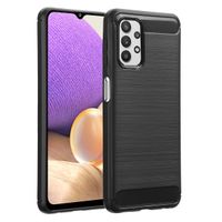 imoshion Brushed Backcover Samsung Galaxy A32 (5G) - Zwart