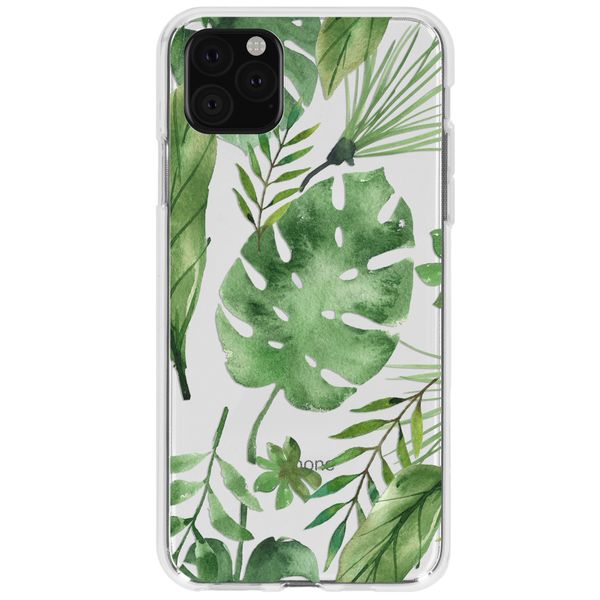 Design Backcover iPhone 11 Pro Max - Monstera Leafs