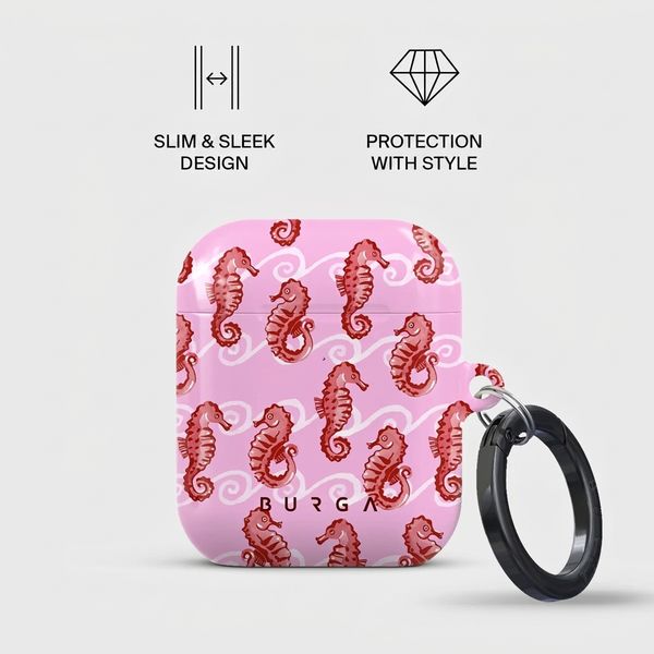 Burga Hard case  Apple AirPods 1 / 2 - Coral Reef