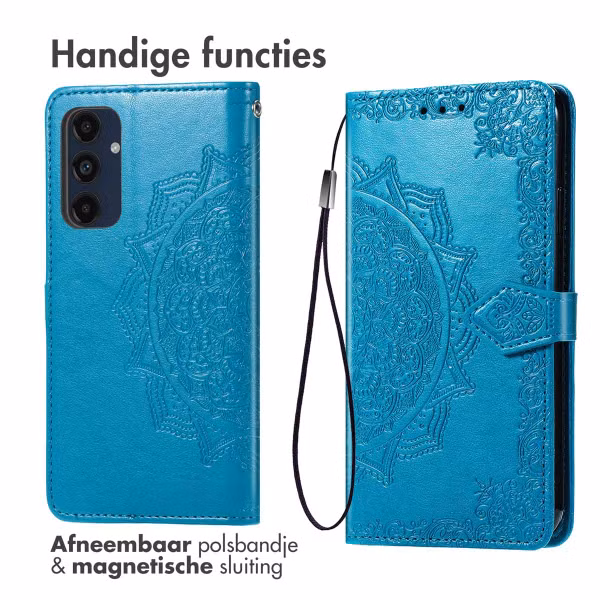 imoshion Mandala Bookcase Samsung Galaxy A16 - Turquoise