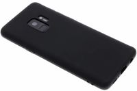 Color Backcover Samsung Galaxy S9 - Zwart