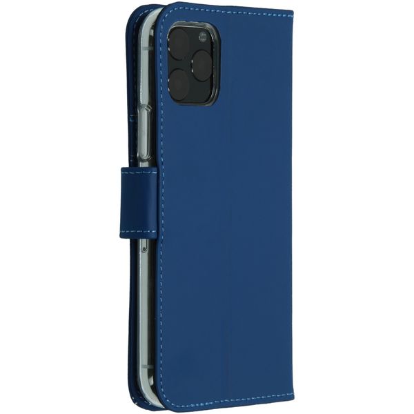 Accezz Wallet Softcase Bookcase Apple iPhone 11 Pro - Blauw