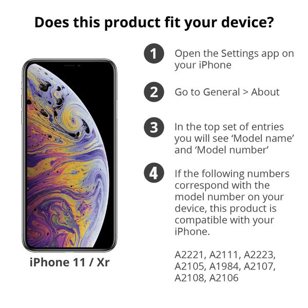 Telefoonhouder hardlopen iPhone 11 / Xr