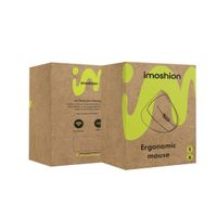 imoshion Ergonomische draadloze muis - Rechtshandig - USB-A - Zwart