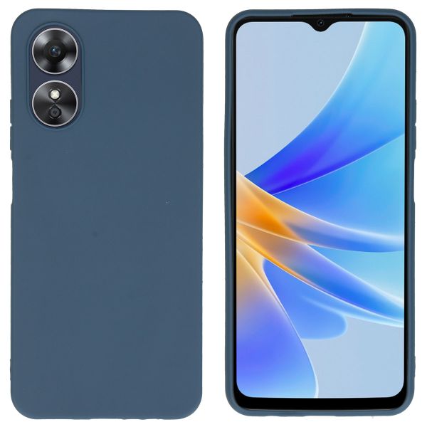 imoshion Color Backcover Oppo A17 - Donkerblauw