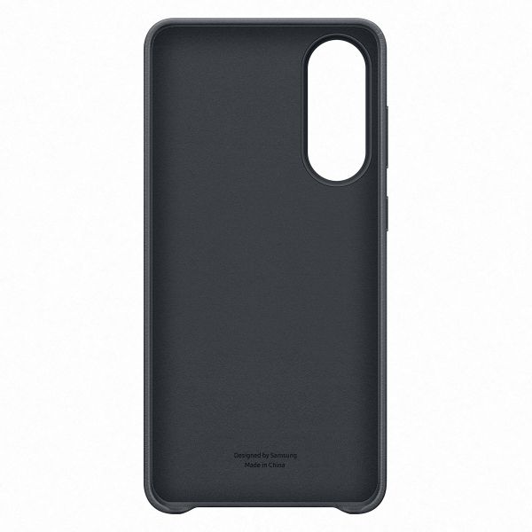 Samsung Originele KindSuit Vegan Leather Case Samsung Galaxy S25 Edge - Zwart