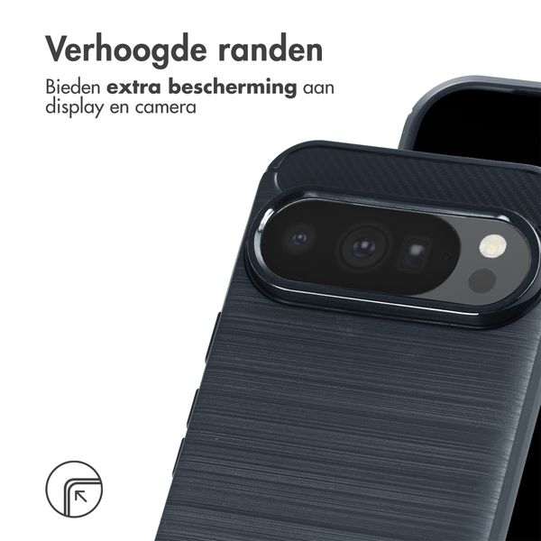 imoshion Brushed Backcover Google Pixel 11 Pro - Donkerblauw