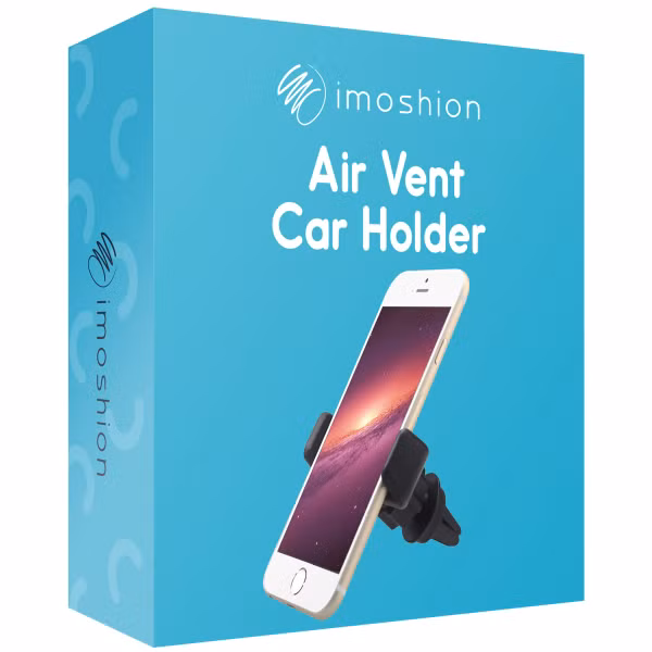 imoshion Telefoonhouder auto - Verstelbaar - Universeel - Ventilatierooster - Zwart