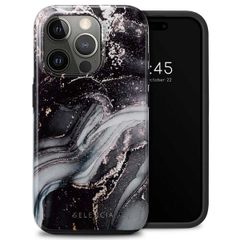 Selencia Vivid Backcover Apple iPhone 15 Pro - Chic Marble Black
