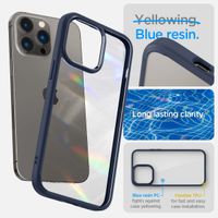 Spigen Ultra Hybrid Backcover iPhone 14 Pro - Donkerblauw