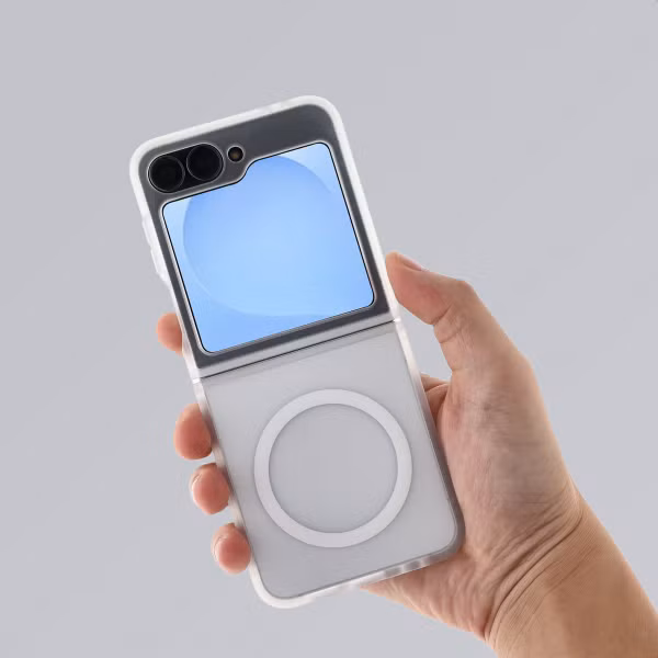 imoshion Color Guard Backcover met MagSafe Samsung Galaxy Z Flip 7 FE - Wit