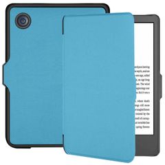imoshion Slim Hard Case Bookcase Kobo Clara 2E / Tolino Shine 4 - Lichtblauw