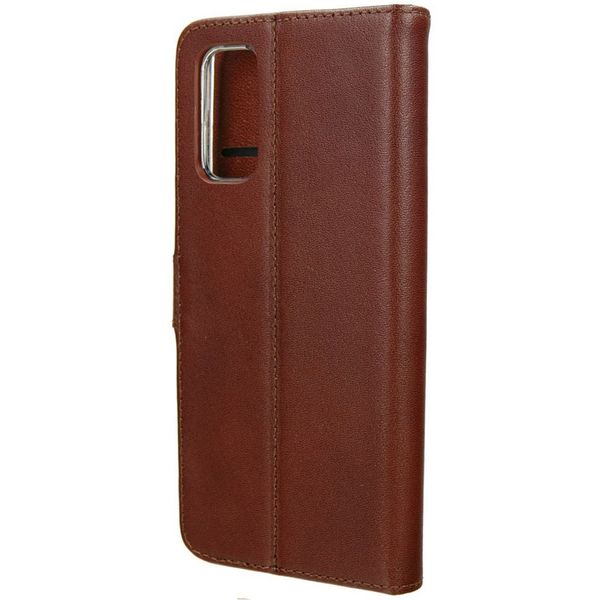 Valenta Leather Bookcase Samsung Galaxy S20 - Bruin